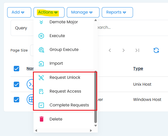 Bulk Request Access Message