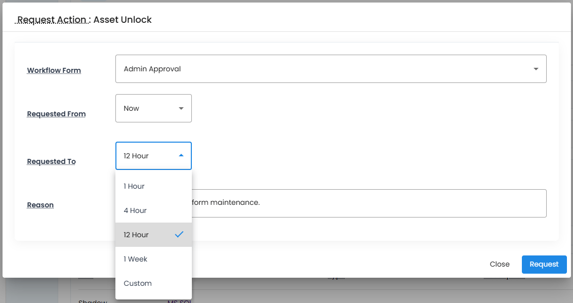 Requested To Example Dropdown Display
