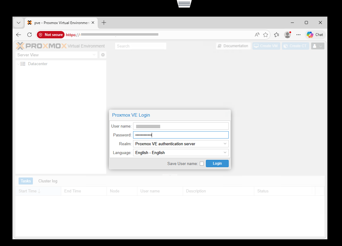 RDS Session - Edge Browser RDS App