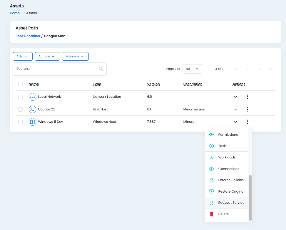 Track Service Request